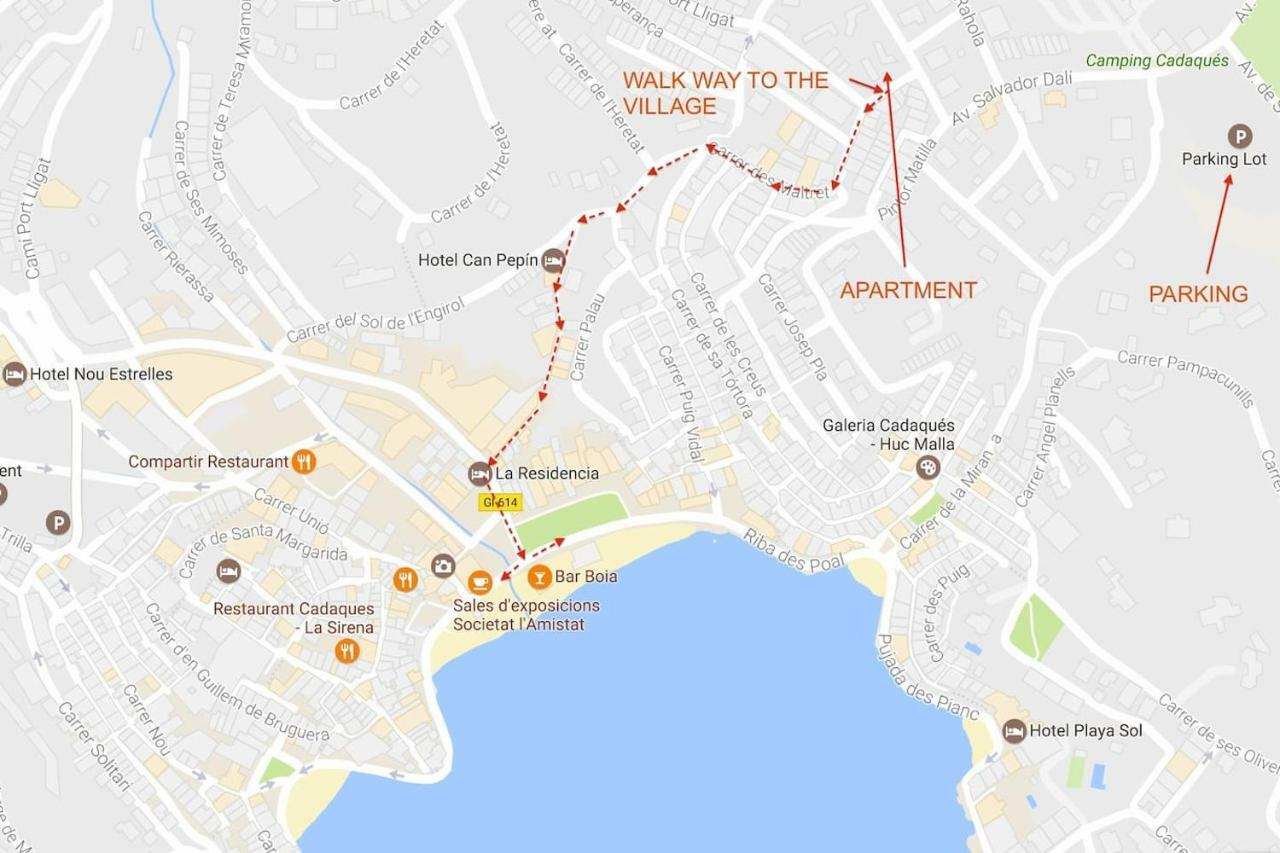 Apartamento Luminoso En El Centro De Cadaqués Buitenkant foto